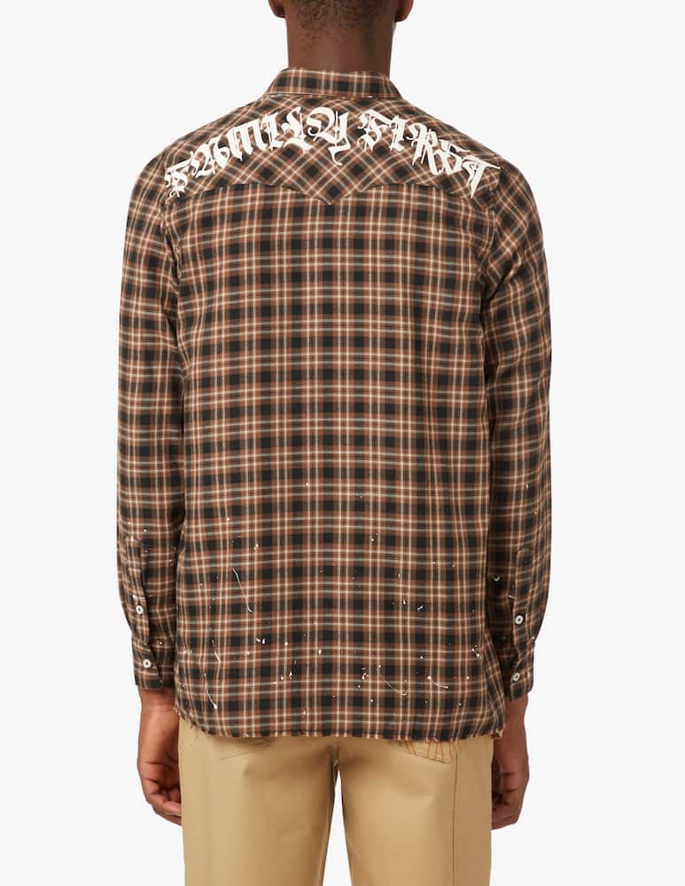 rinascente Family First Check long sleeve shirt - Multi