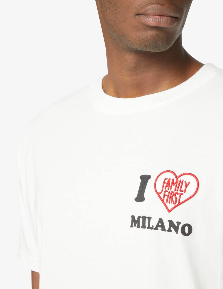 rinascente Family First Maglietta love milano - Bianco