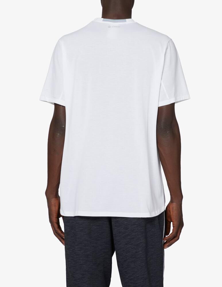 Adidas Performance Maglietta manica corta tech - Bianco - immagine 3