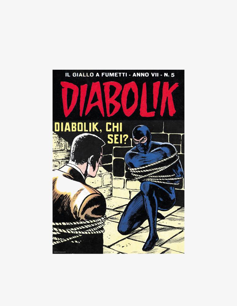 rinascente Diabolik Poster - Multicolor 