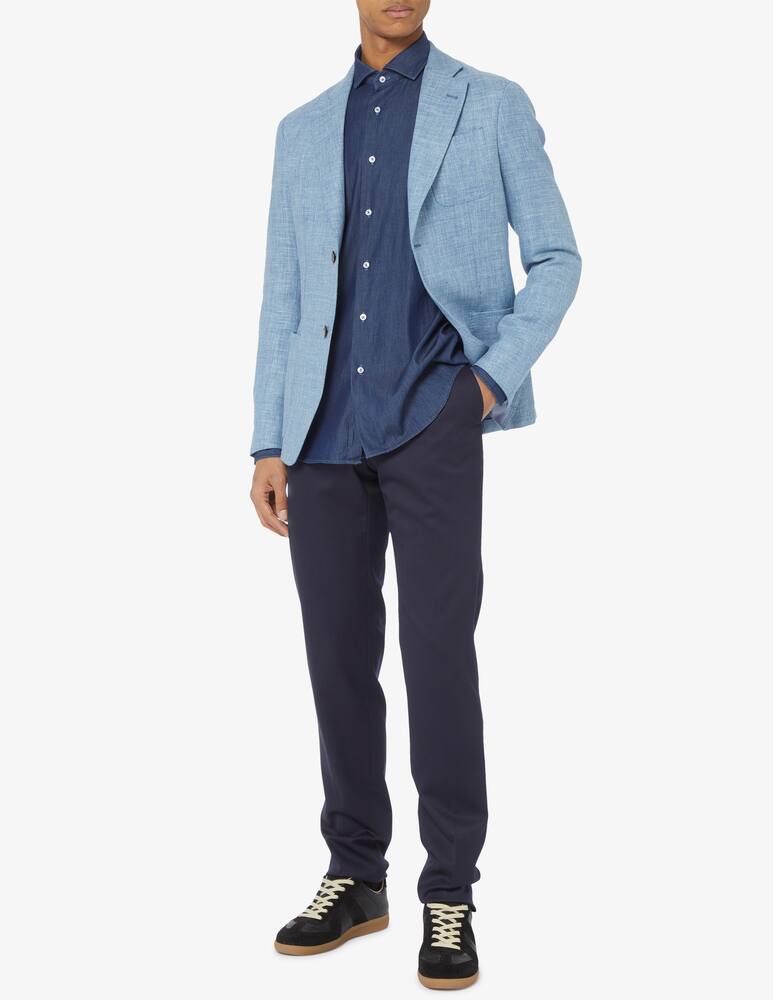 rinascente Sartoria Italiana Denim modern shirt 