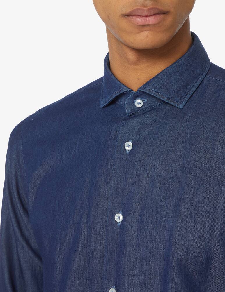 rinascente Sartoria Italiana Denim modern shirt 