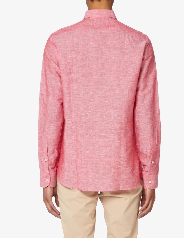 rinascente Sartoria Italiana Cotton and linen modern shirt