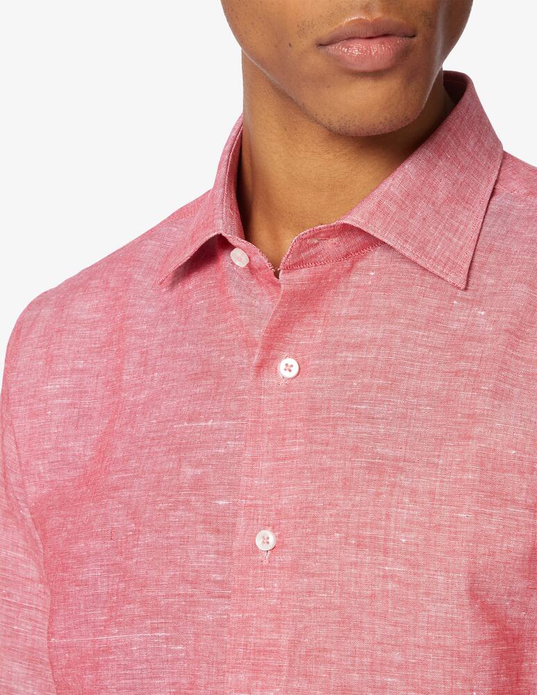 rinascente Sartoria Italiana Cotton and linen modern shirt