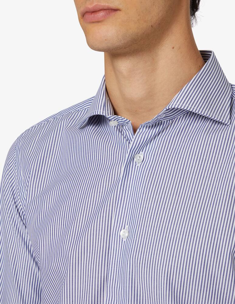 rinascente Sartoria Italiana Thin stripe no iron modern shirt 