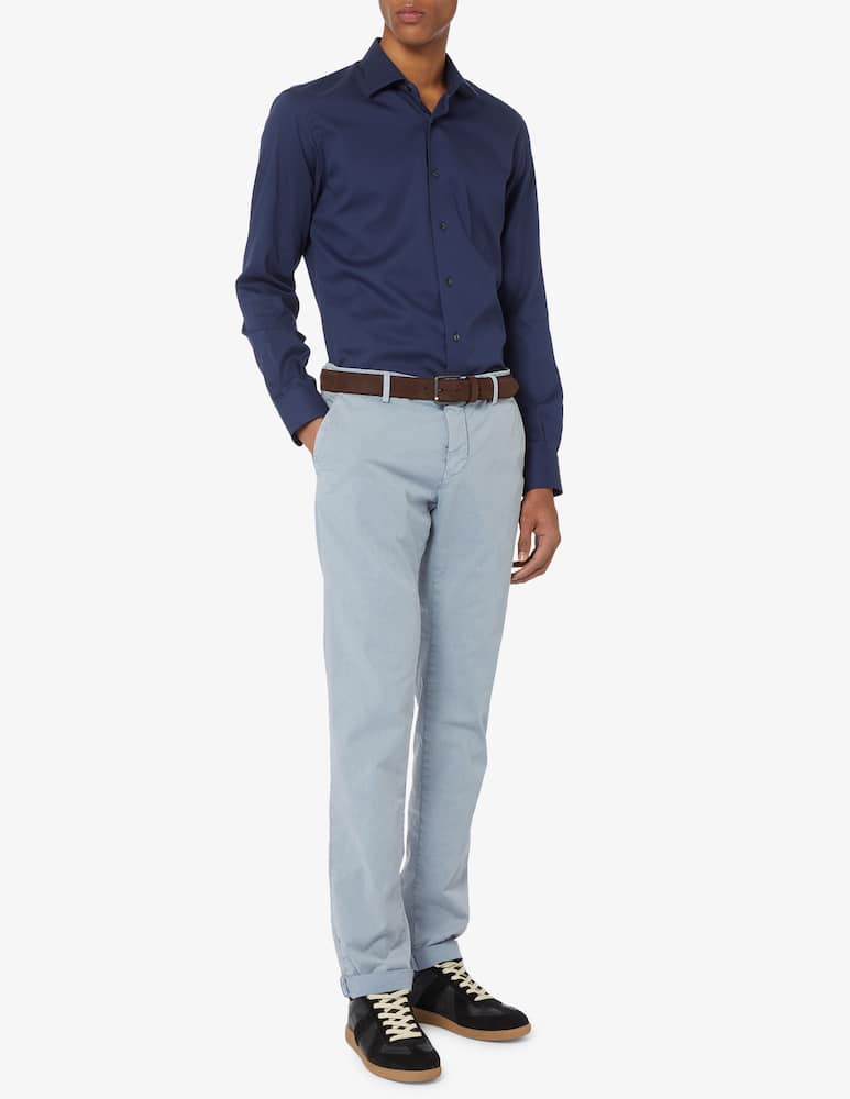 rinascente Sartoria Italiana No iron twill shirt 