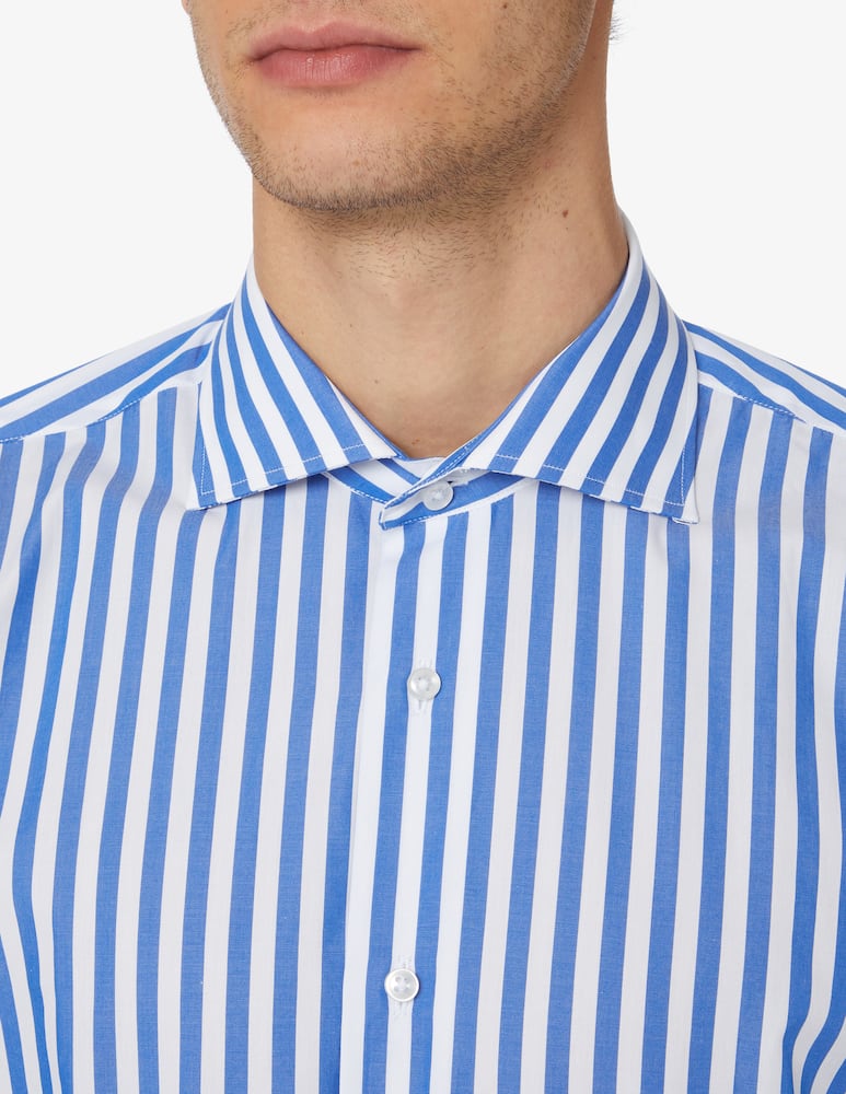 rinascente Sartoria Italiana Modern large stripe shirt 