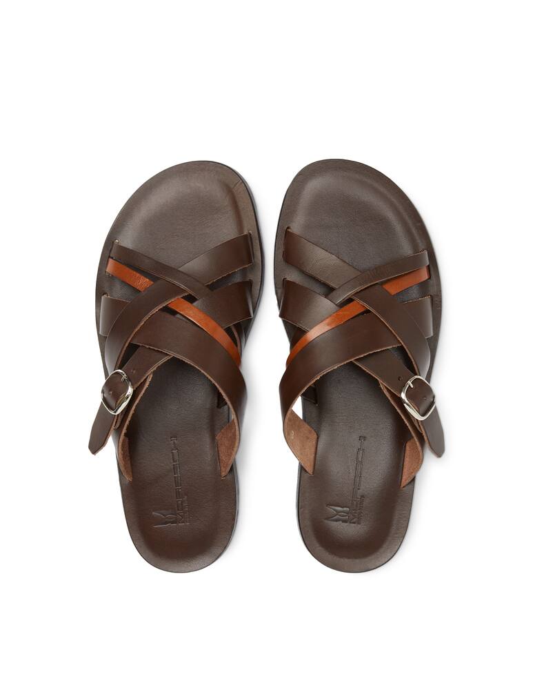rinascente Moreschi Cross details sandals