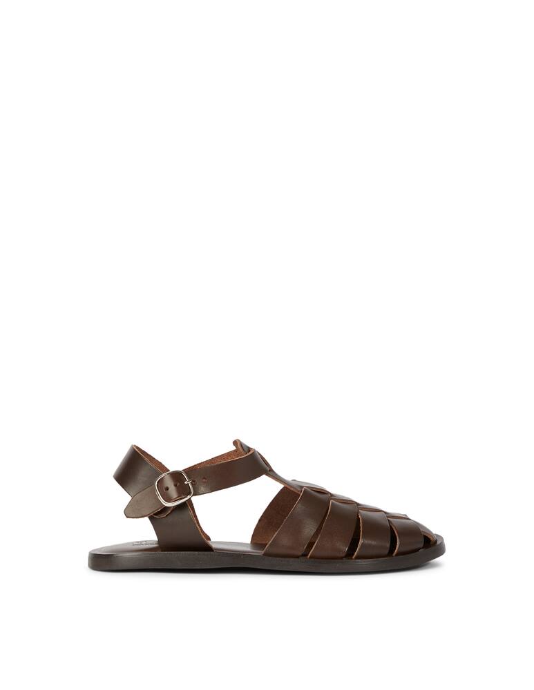rinascente Moreschi Sandalo con intreccio e fibbia