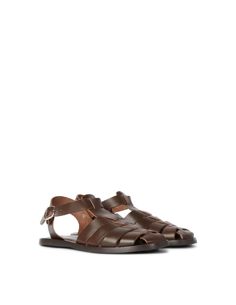 rinascente Moreschi Sandalo con intreccio e fibbia