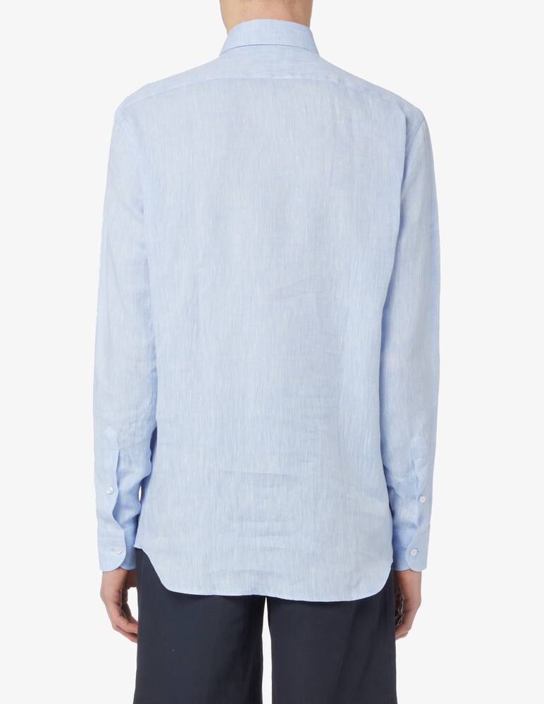 Sartoria Italiana Linen shirt with pocket - picture 3 Sartoria Italiana Linen shirt with pocket - picture 3