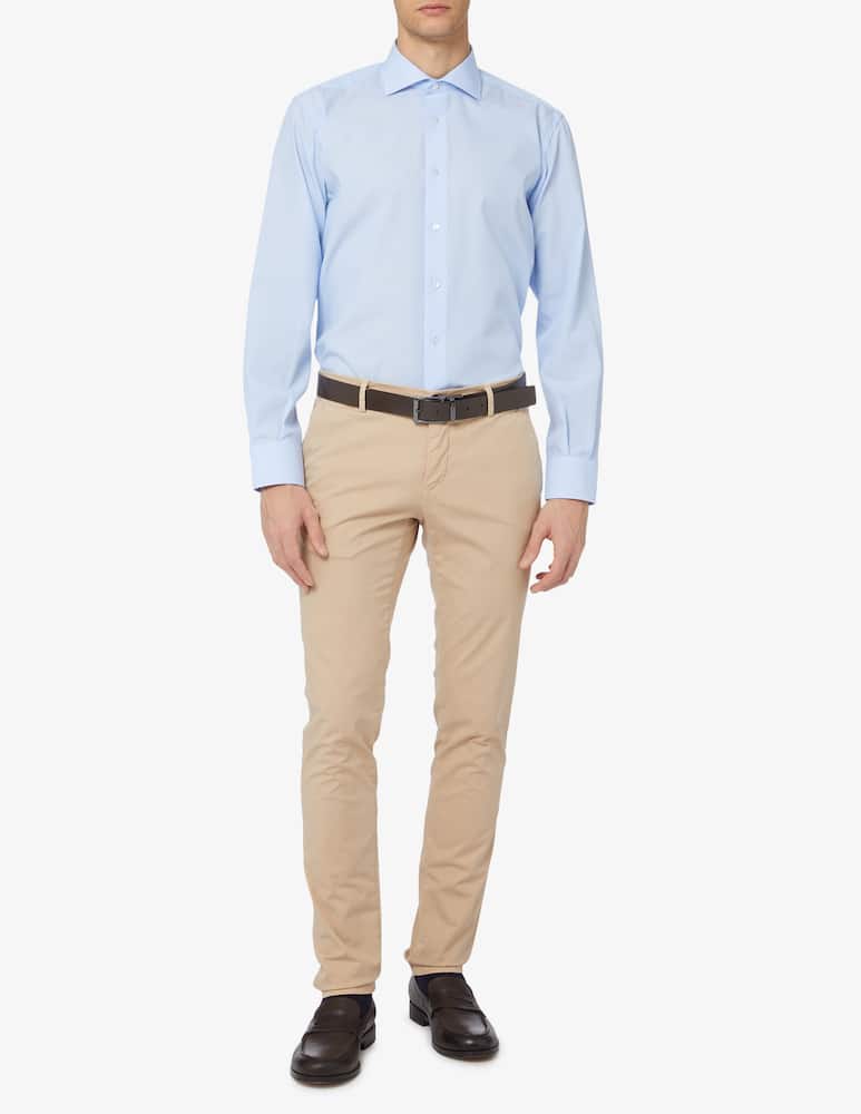 rinascente Sartoria Italiana Camicia no stiro microriga regular 