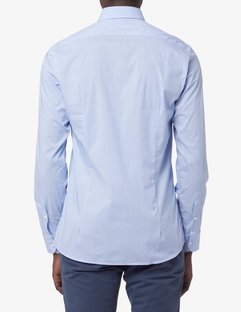 rinascente Sartoria Italiana Camicia popeline stretch microriga 