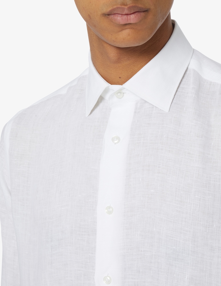 rinascente Sartoria Italiana Modern linen shirt