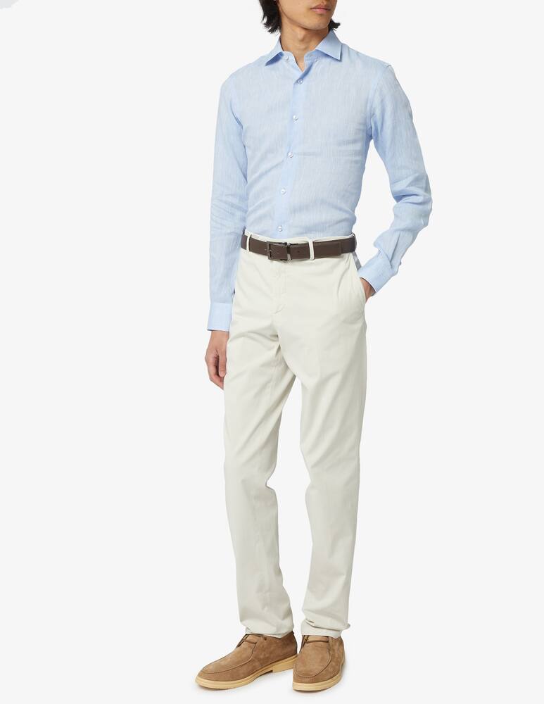 rinascente Sartoria Italiana Modern linen shirt 