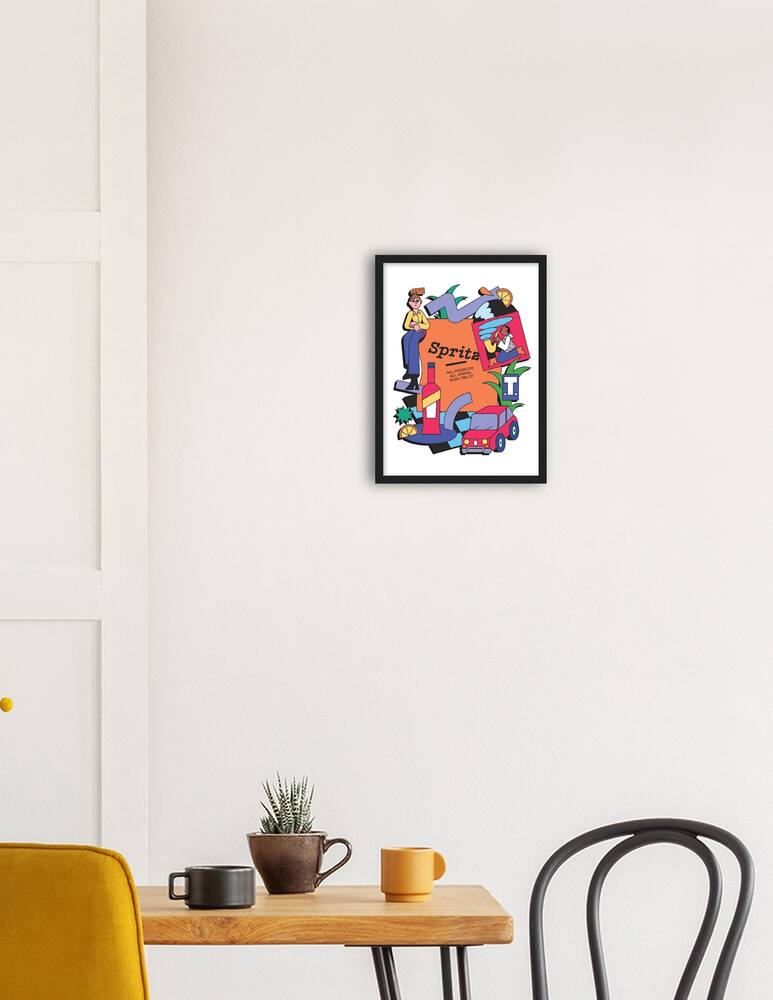 rinascente Slurp Design Stampa Slurp D'Autore - Multicolor