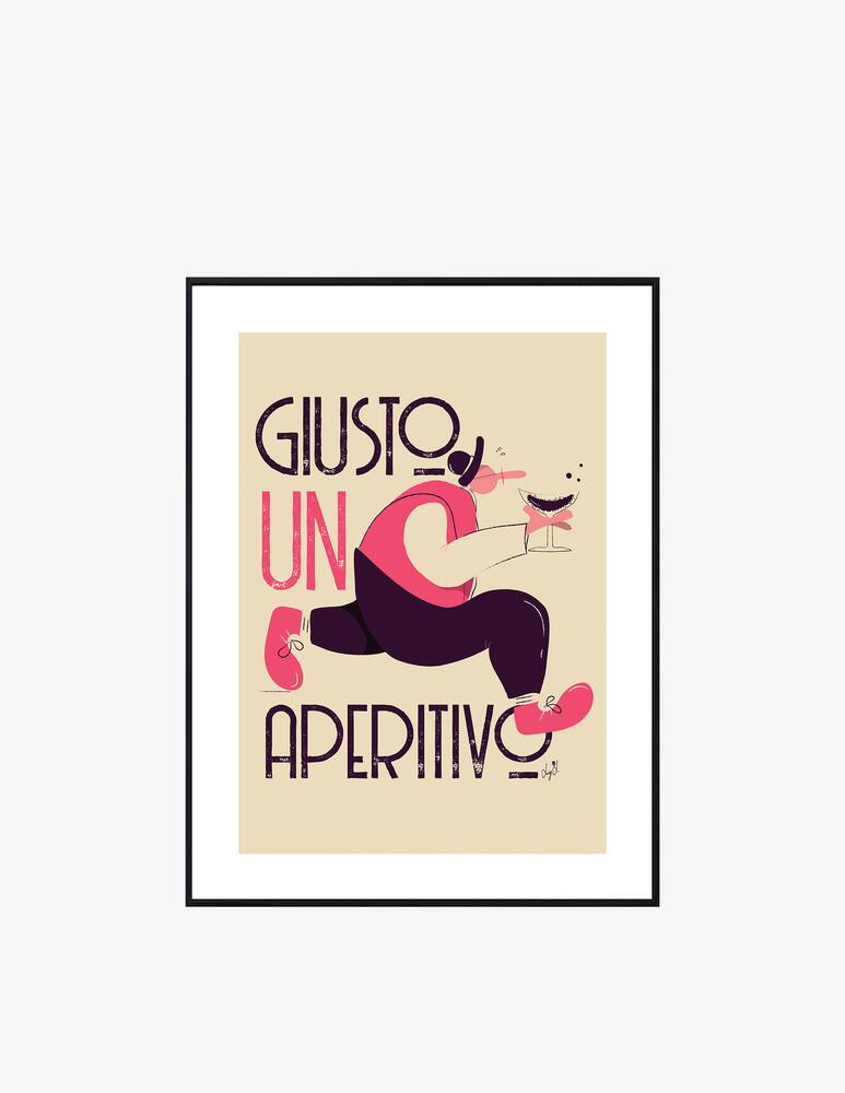 rinascente Slurp Design Poster Slurp D'Autore - Multicolor