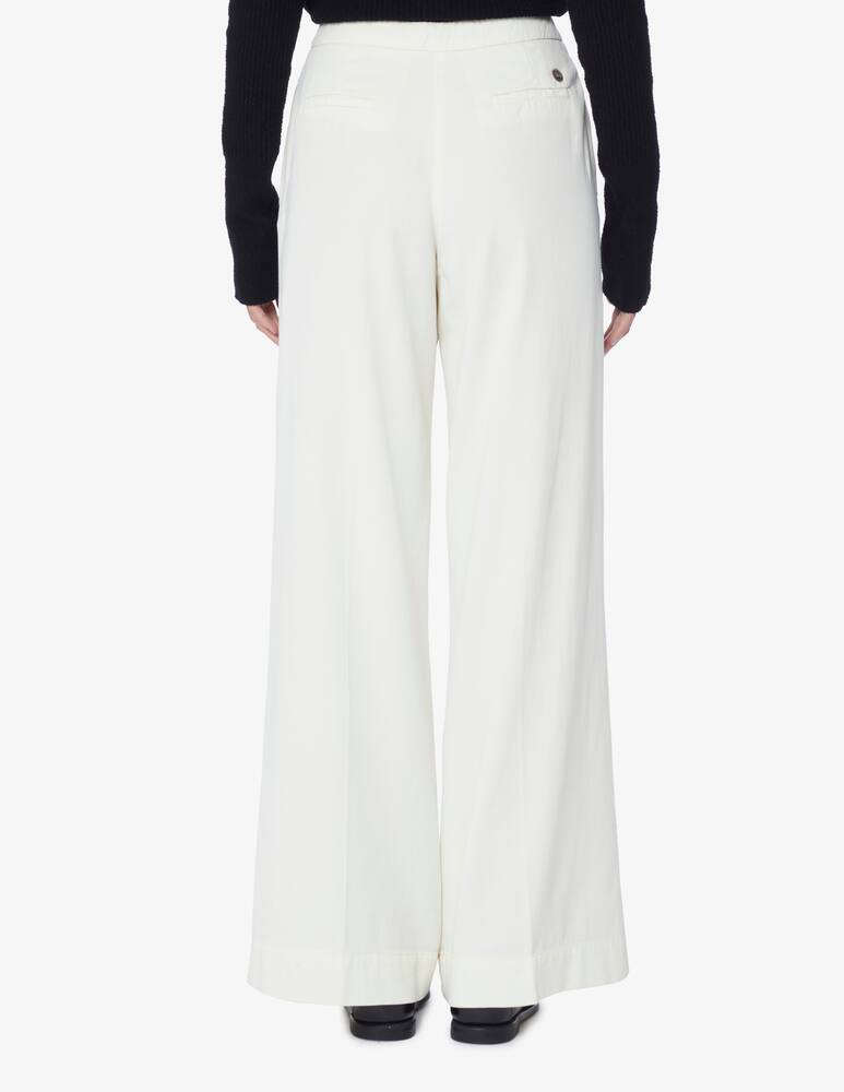 rinascente Shaft Pantaloni a zampa - Bianco