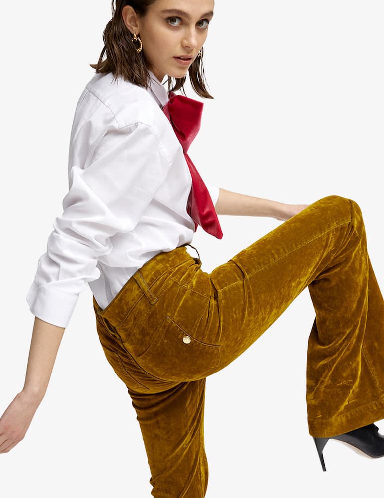 Shaft Jeans a vita alta Lola - Marrone - immagine 2 Shaft Jeans a vita alta Lola - Marrone - immagine 2