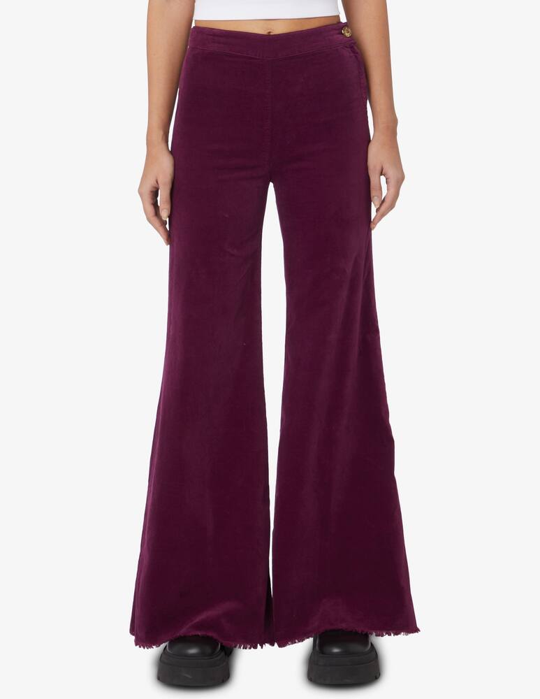 rinascente Shaft Pantalone Milly - Viola