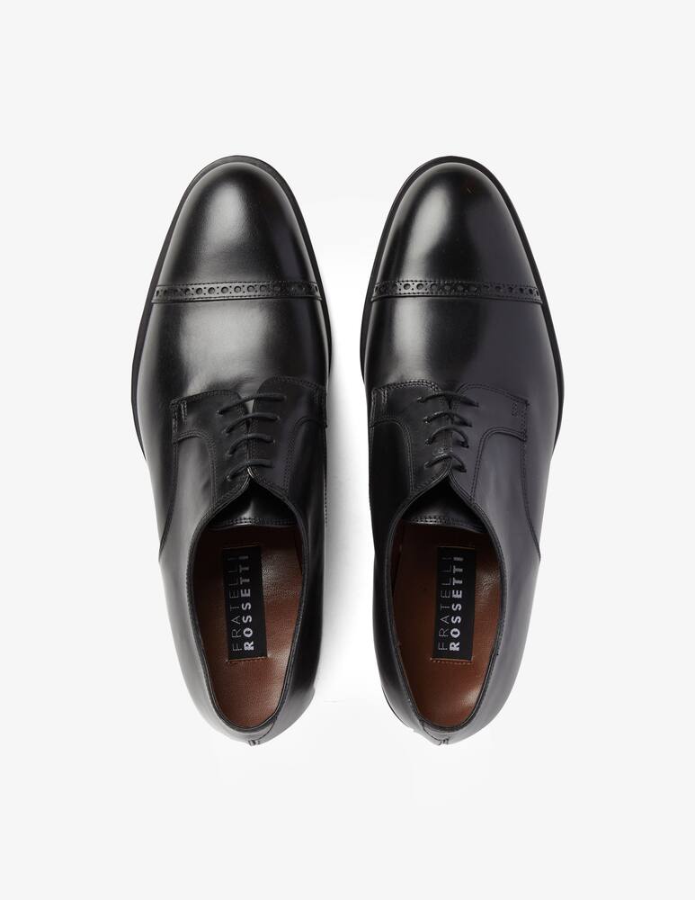 rinascente Fratelli Rossetti Leather derby shoes - Black