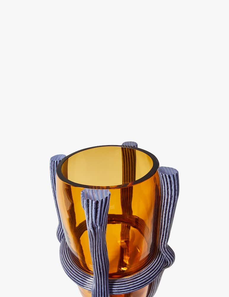 rinascente Cassina Vaso Sestiere in vetro di Murano - Arancione