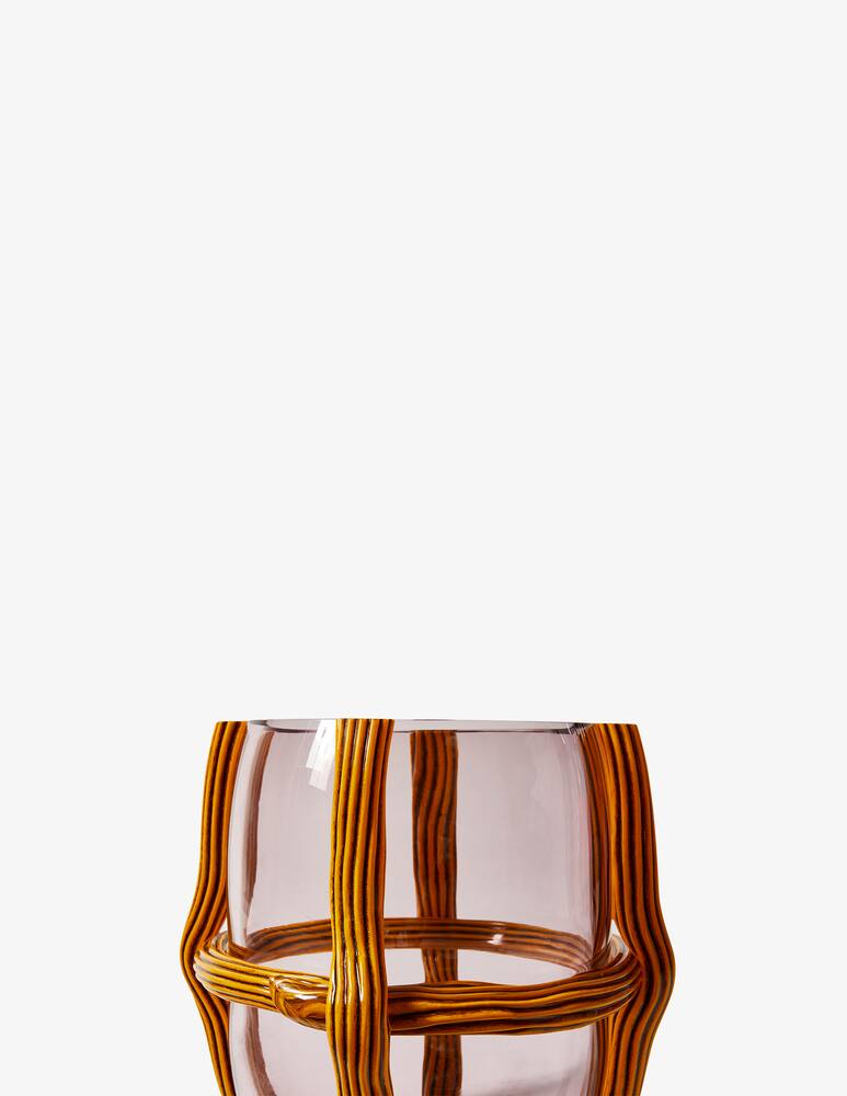 rinascente Cassina Vaso Sestiere in vetro di Murano - Viola