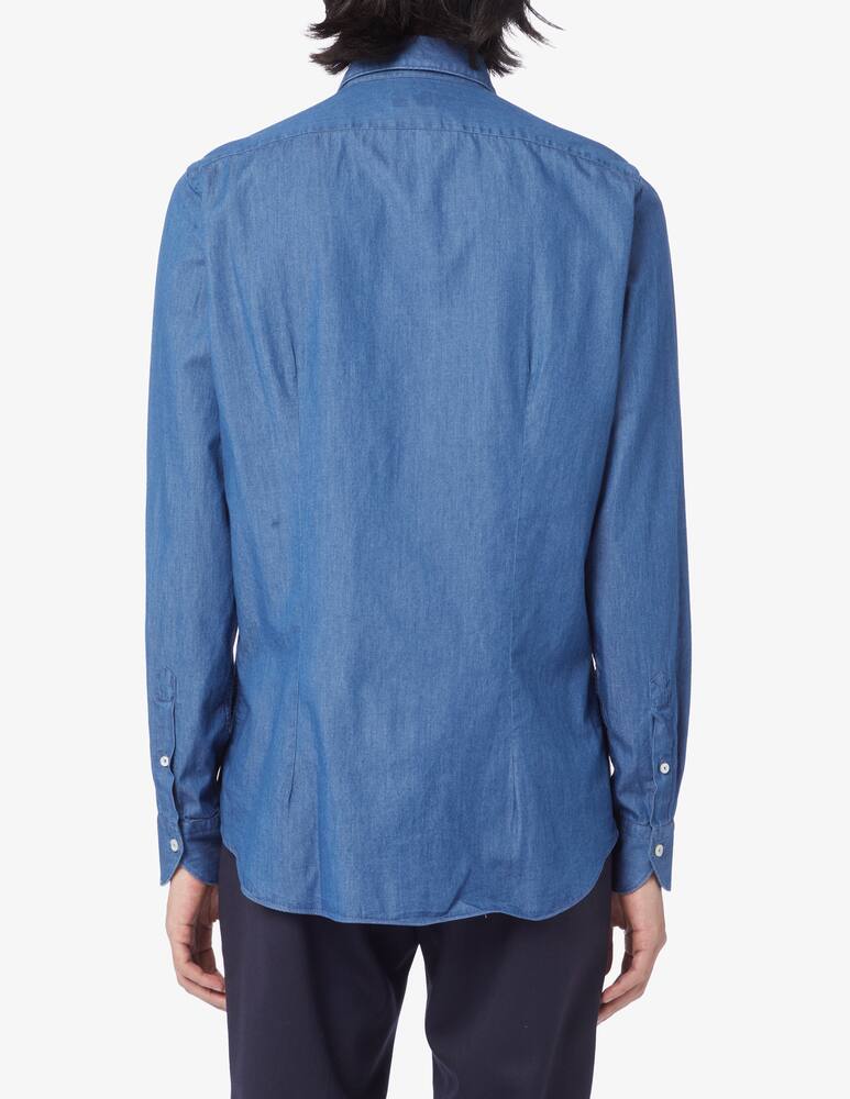 rinascente Xacus Indigo yarn shirt