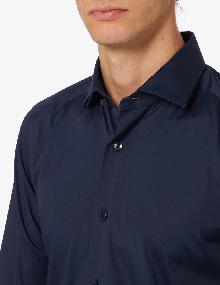 rinascente Xacus Stretch popeline slim shirt 