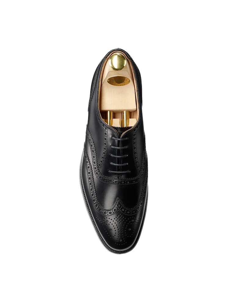 rinascente Crockett & Jones Leather Finsbury brogue with wing tip