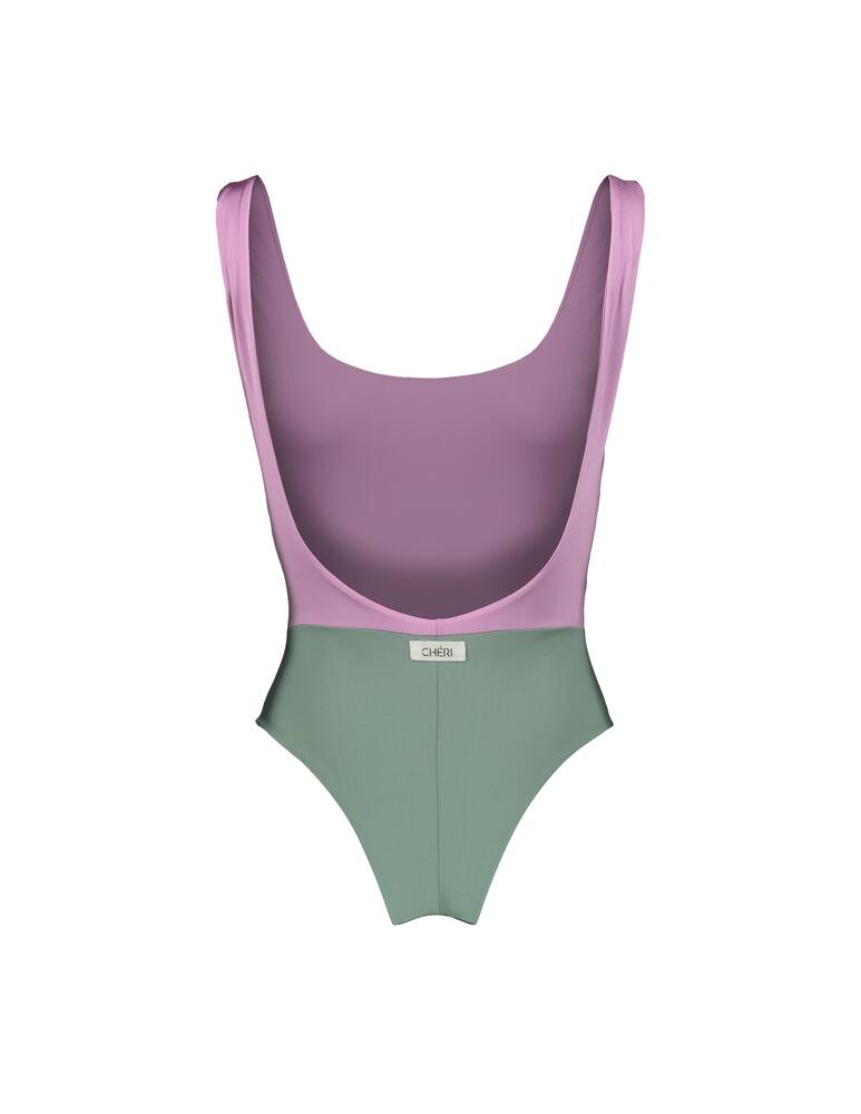 rinascente Chéri Kate bicolor one-piece swimsuit