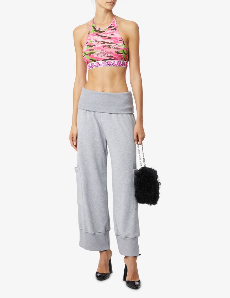 rinascente Salvatore Vignola Crop top elastico TV1KDB - Rosa