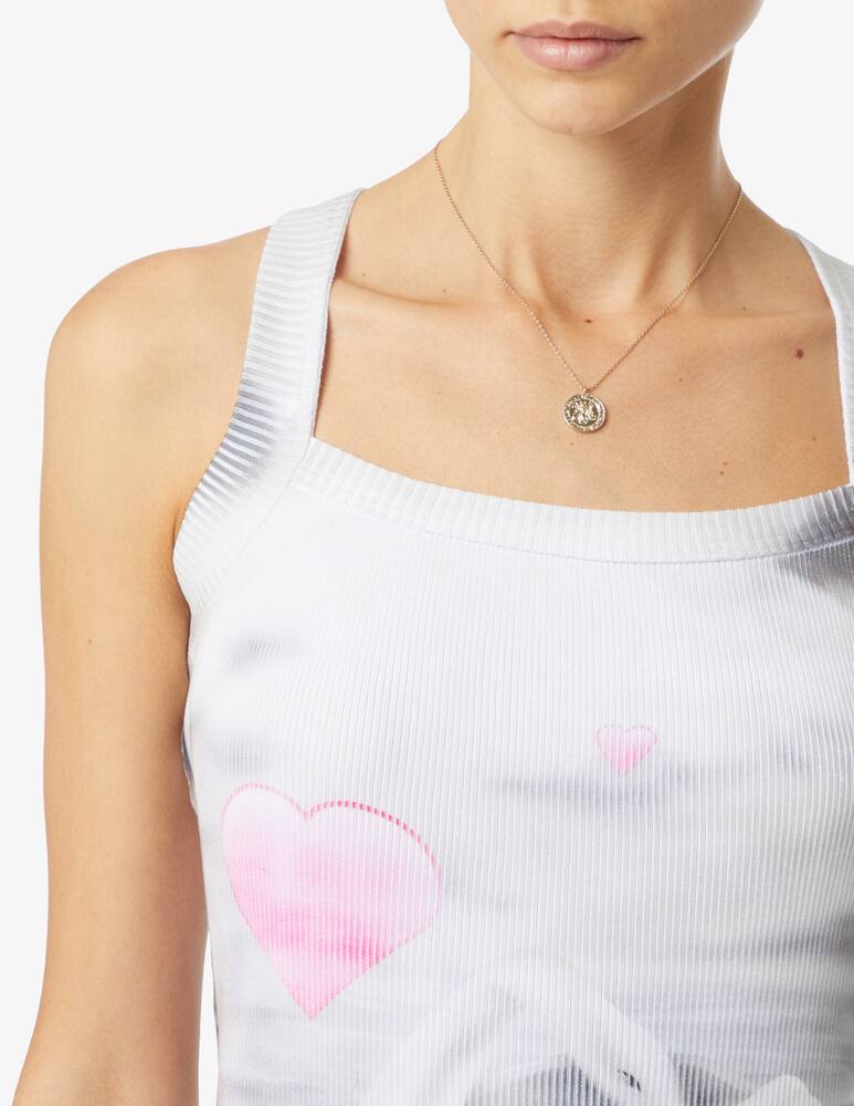 rinascente Salvatore Vignola Abito mini con stampa cigno - Grigio