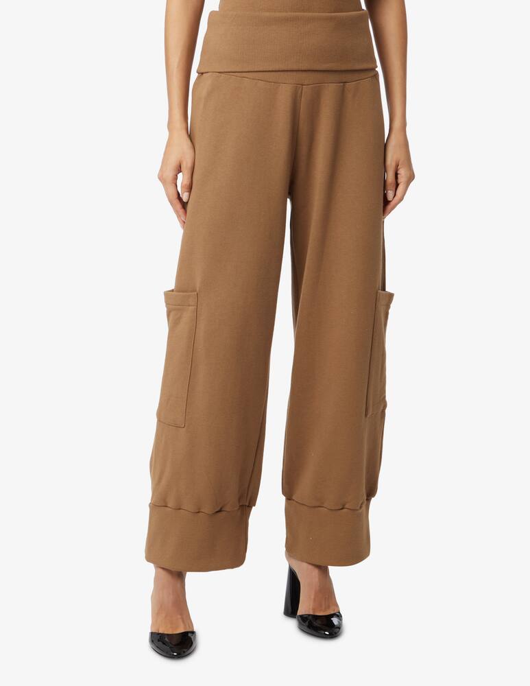 rinascente Salvatore Vignola Oversized cargo pants in overalls - Brown
