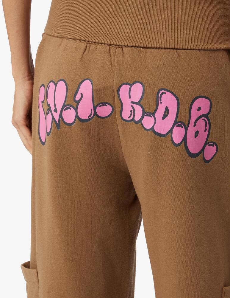 rinascente Salvatore Vignola Oversized cargo pants in overalls - Brown