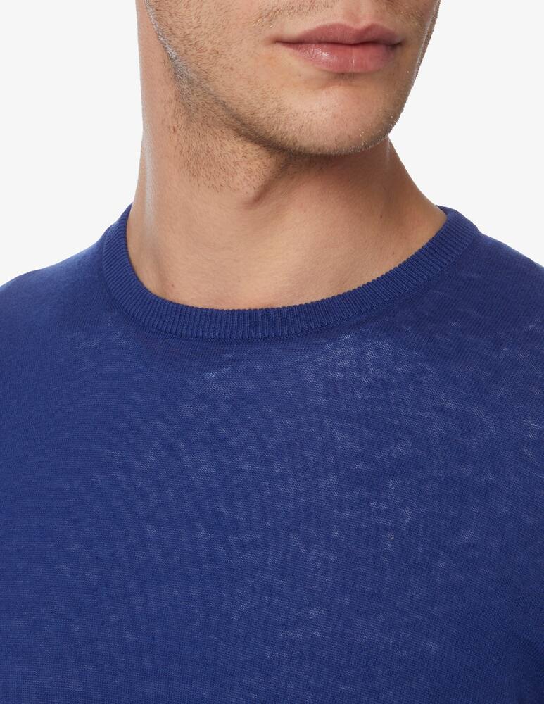 rinascente Rinascente Collection Cotton and linen crewneck jumper