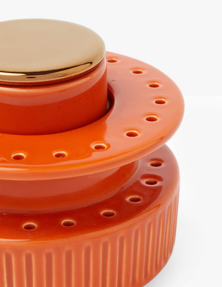 rinascente La Manufacture Templio Porta Profumo - Arancione