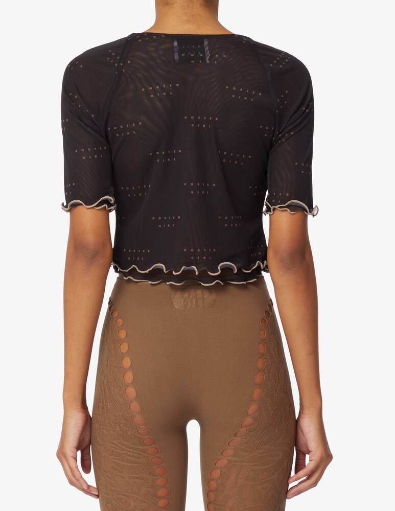 rinascente Poster Girl Top Dana - Nero