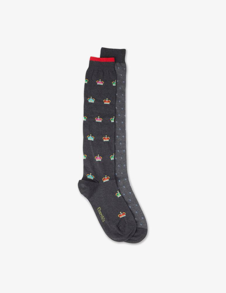 rinascente Church's 2 pair gift box socks - Black