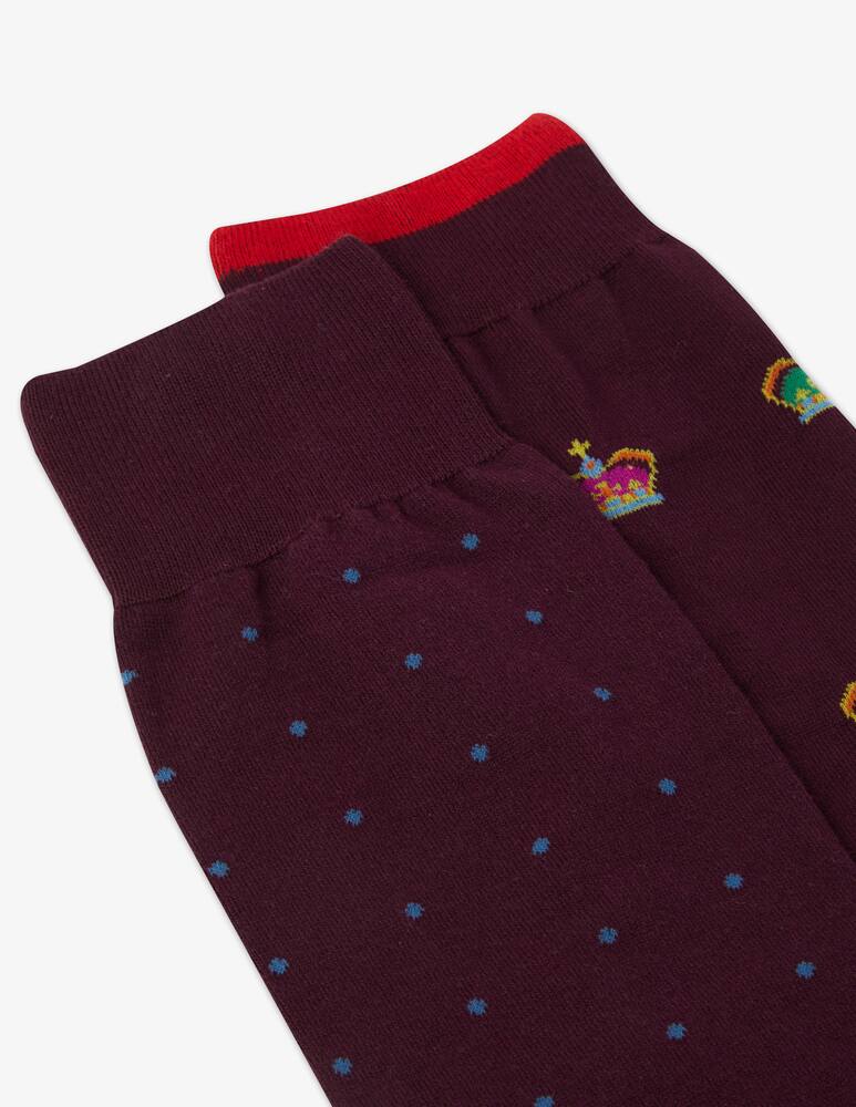 rinascente Church's 2 pair gift box socks - Red