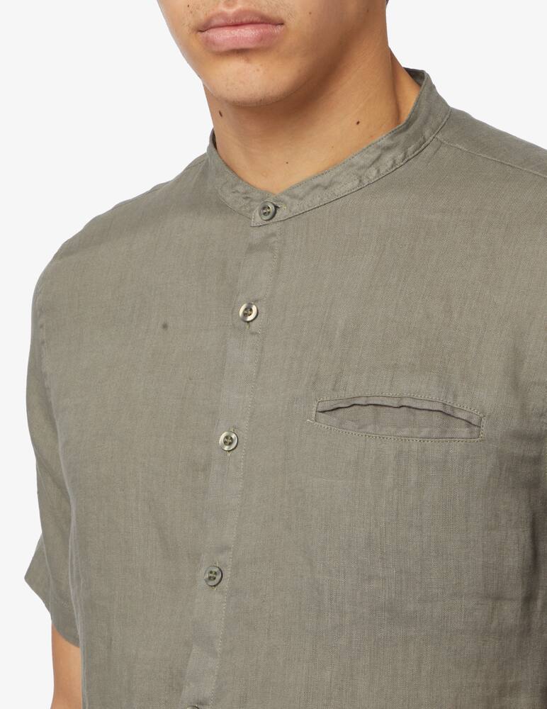 rinascente Misaky Short sleeve linen shirt