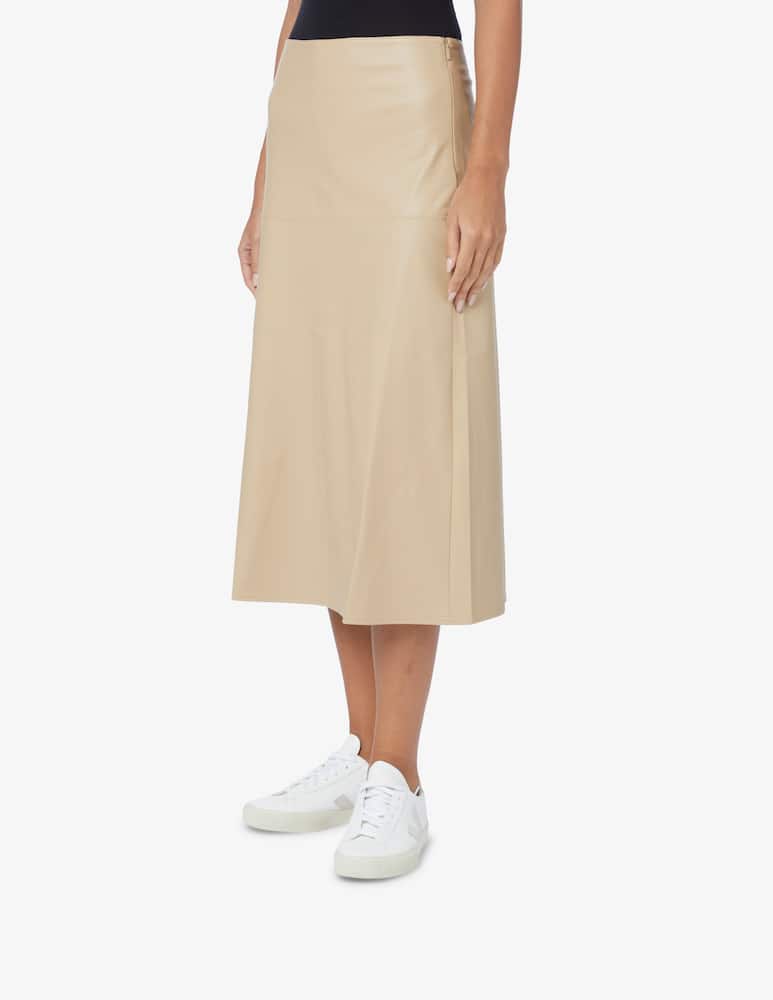 MM by MaxMara Gonna midi svasata Fiuggi - Beige Max Mara - immagine 1 MM by MaxMara Gonna midi svasata Fiuggi - Beige Max Mara - immagine 1