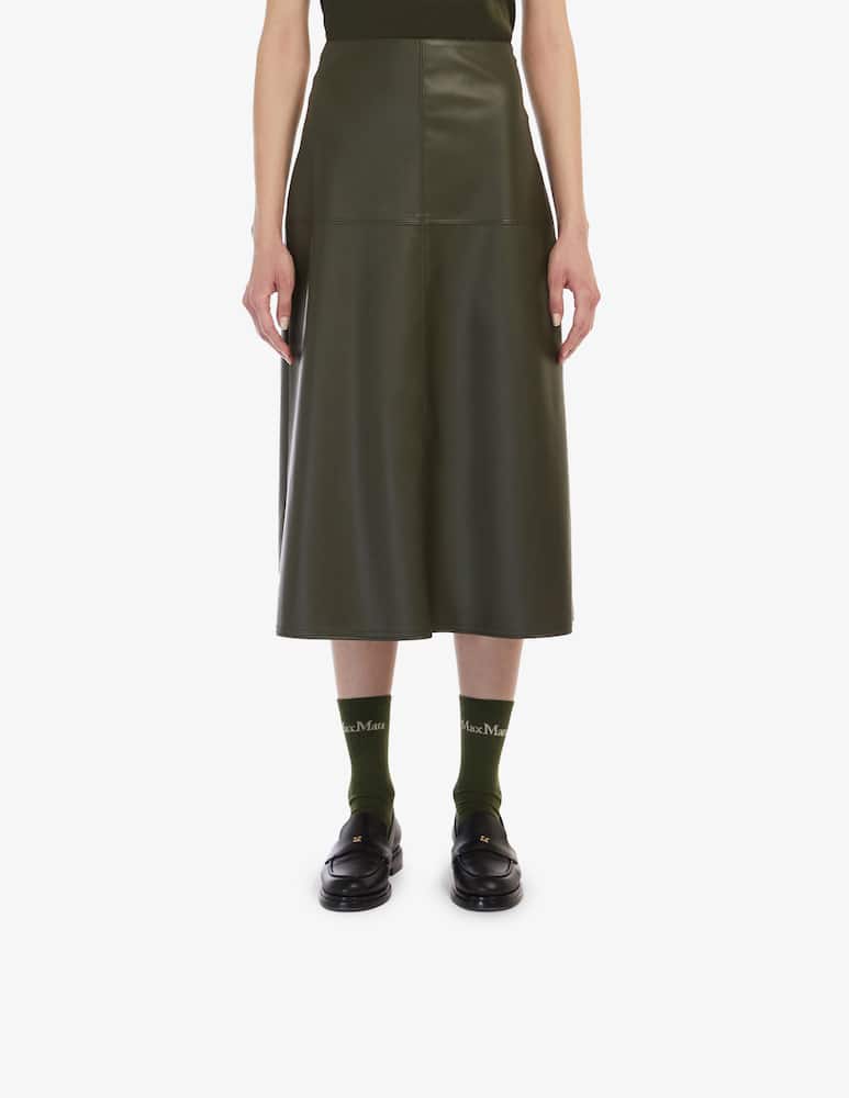 rinascente MM Gonna midi svasata Fiuggi - Oliva Max Mara