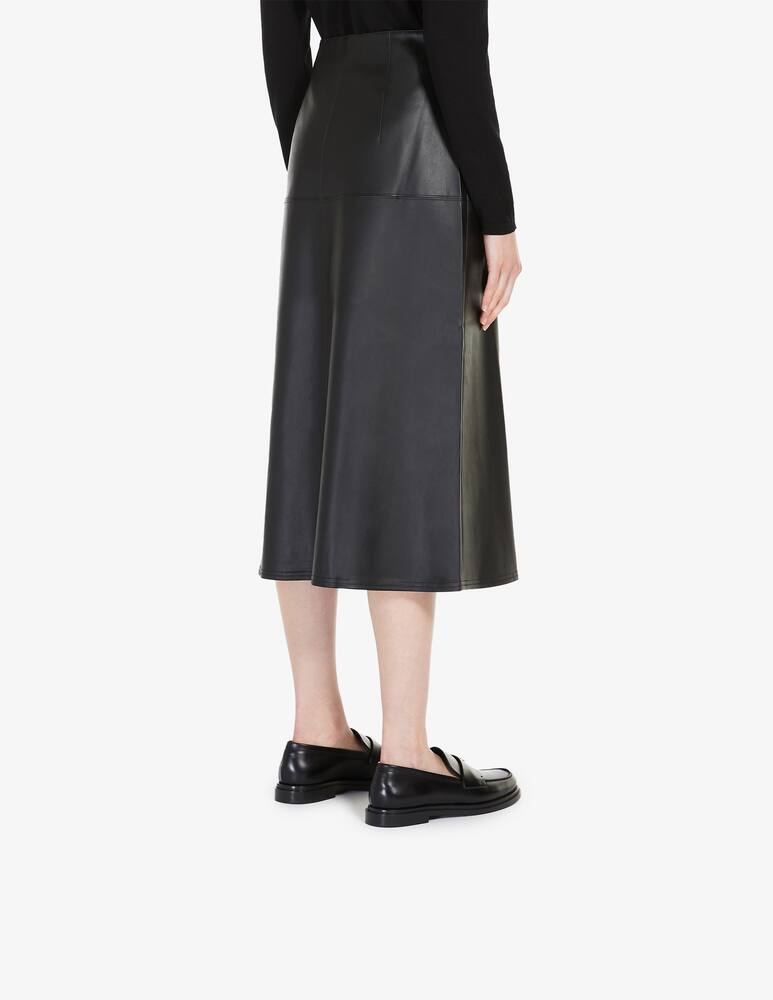 rinascente MM Gonna midi svasata Fiuggi - Nero Max Mara