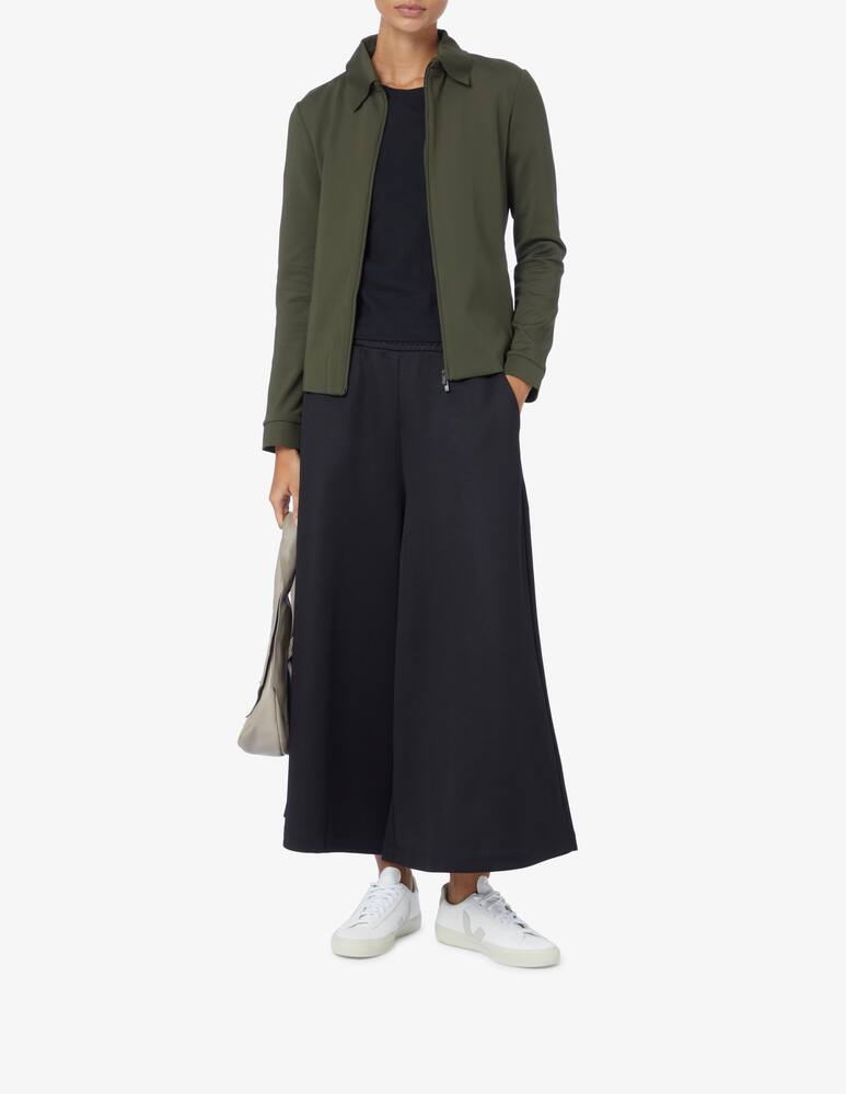 rinascente MM Vada palazzo crop trousers - Black Max Mara