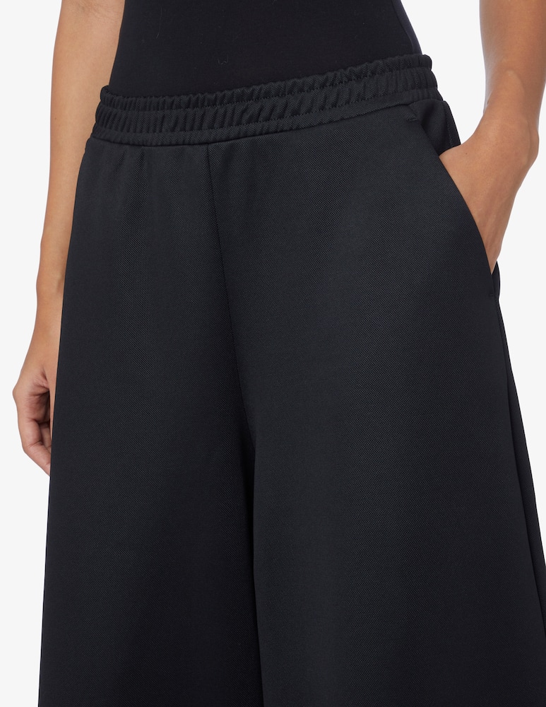 rinascente MM Vada palazzo crop trousers - Black Max Mara