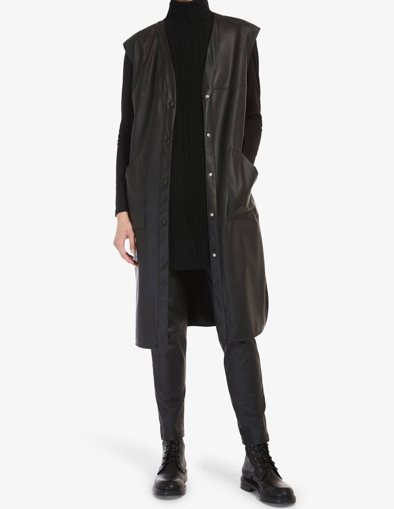 rinascente MM Leggings similpelle Ornella - Nero Max Mara