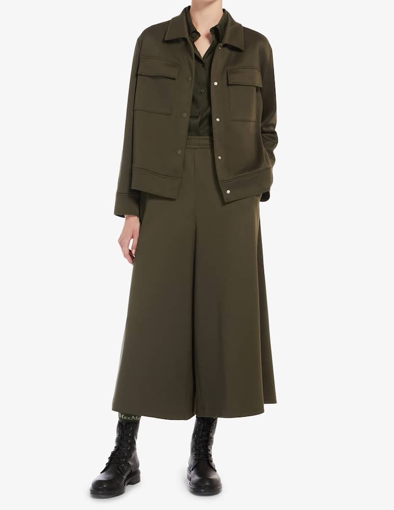 rinascente MM Giacca crop Zante - Oliva Max Mara