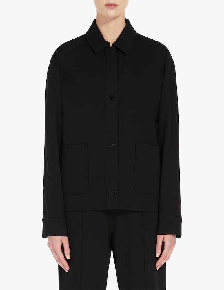 MM by MaxMara Camicia similpelle tasche Lampo - Nero Max Mara - immagine 1 MM by MaxMara Camicia similpelle tasche Lampo - Nero Max Mara - immagine 1