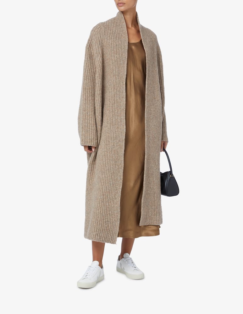 rinascente MM Vestito slip Ares - Marrone Max Mara